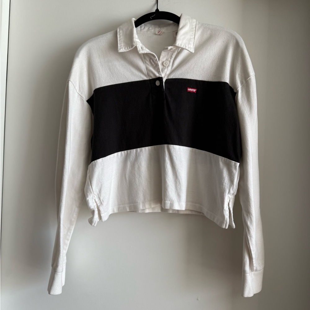 Levi's Cropped Rugby Shirt